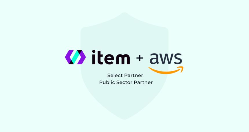 item + aws logo