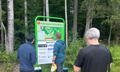 discgolf oversiktskart før oppstart